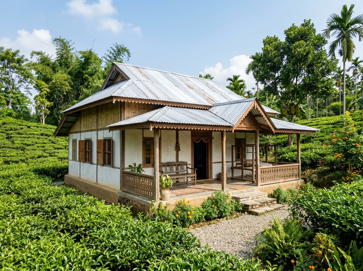 Traditional Assam House